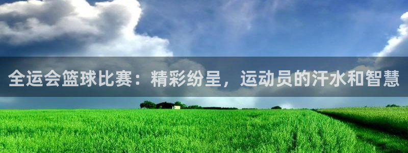 全运会篮球比赛：精彩纷呈，运动员的汗